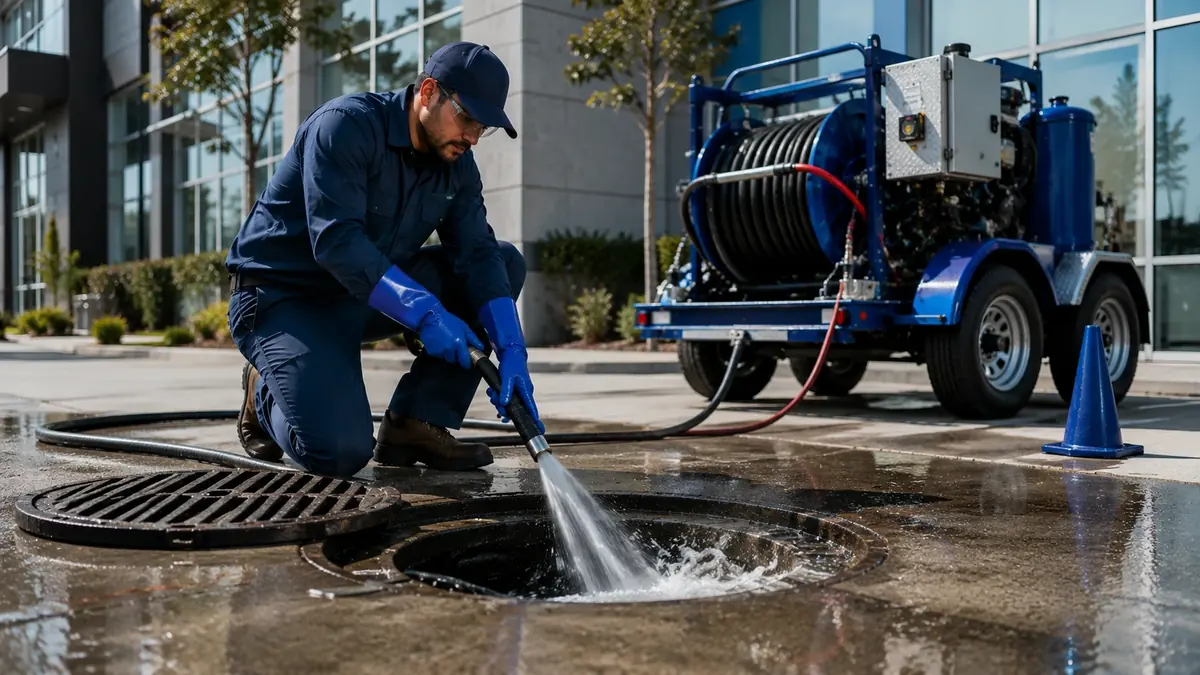 Commercial Hydro Jet Drain Cleaning in El Cajon