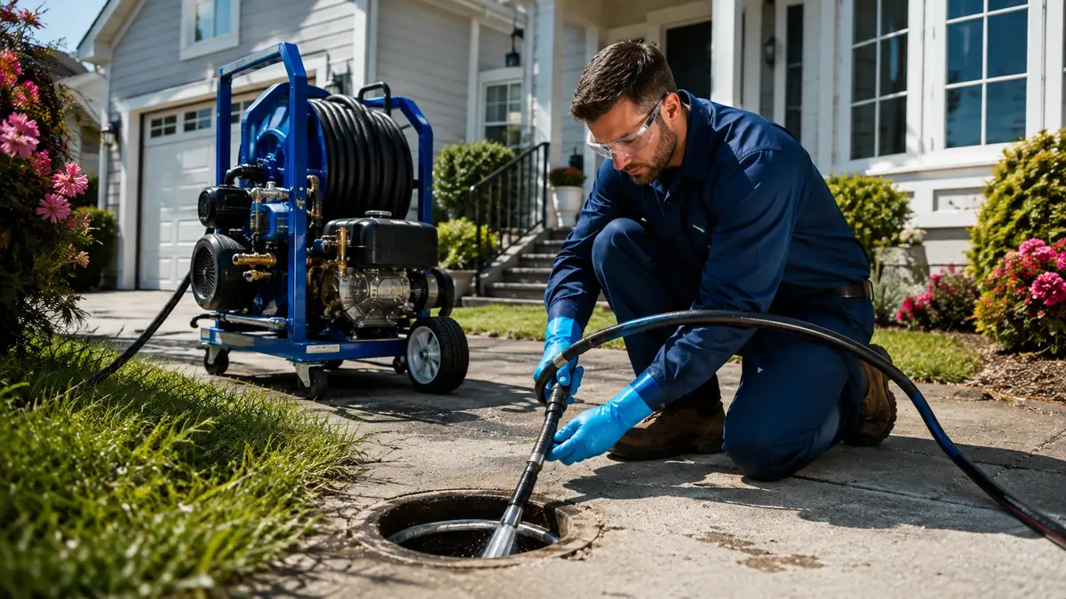 Residential Hydro Jet Drain Cleaning in El Cajon